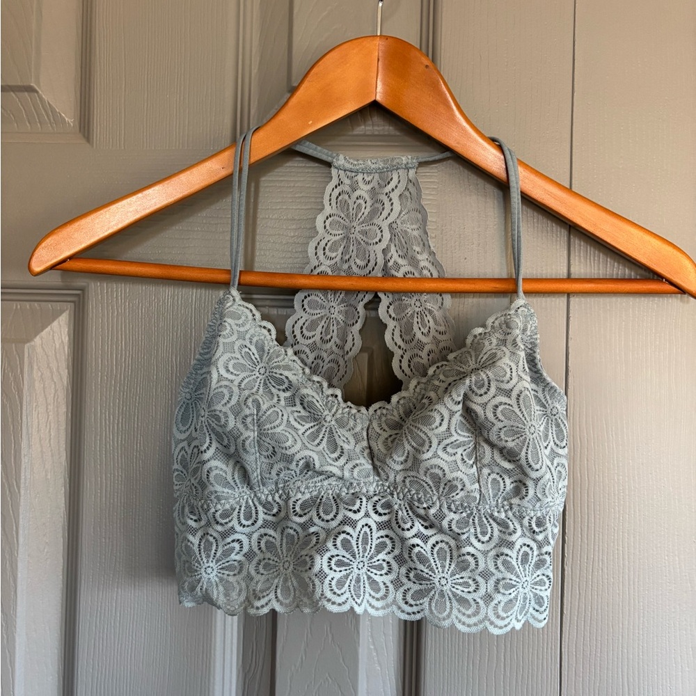 Gilly Hicks blue Lace Bralette